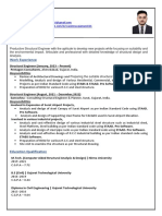 Structural Engineer - Wasimraza Jamani - Resume