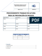 Procedimiento Trabajo en Altura Cyc Comunicaciones Spa