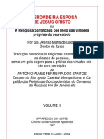 A Verdadeira Esposa de Jesus Cristo Vol II - Sto Afonso de Ligório