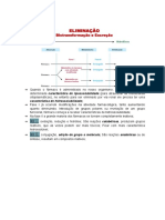 Eliminação - Farmacodinâmica