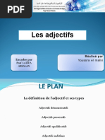 Les Adjectifs