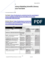 Psychological Science Modeling Scientific Literacy 2nd Edition Krause Test Bank 1