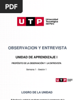 S01.s1 - Definición y Objetivo de La Observación y Entrevista Como Herramientas Del Conocimiento Psicológico