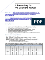 Managerial Accounting 2nd Edition Davis Solutions Manual Download