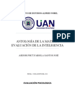 Antologia Evaluacion de Inteligencia