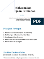 2 - Melaksanakan Pekerjaan Persiapan