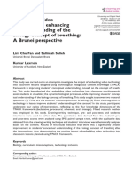 Embedding Video Technology in Enhancing The Understanding of The Biology Concept of Breathing: A Brunei Perspective