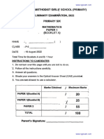 2022 P6 Maths Prelim PLMGS