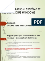 Cours Administration Réseau Et Système Sous Windows-Rappels - Généralités - Final