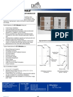 Delta DF® Module: Compressed Folded Fiber Modules