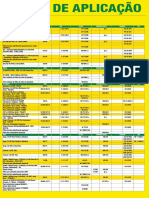 Tabela de Parede Linha Leve - Junho 2021 - WEB