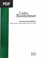 Rozitchner Escritos Psicoanalíticos - Fragmento