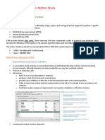 Content - DELMIA - Time Motion Study Essentials