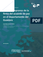 2019 Documento Trabajo Efectos Firma Acuerdo Paz Departamento Guaviare