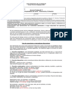 Guía de Trabajo #7 Unidad: Propiedades Del Texto: Coherencia y Cohesión