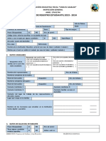 Ficha de Registro Estudiantil 23-24