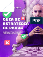 A JOGADA FINAL - Guia de Estratgia de Prova