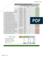 Modelo de Planilha de Produção