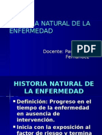 Historia Natural de La Enfermedad