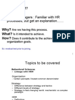 Strategy & HR Linkage Basics of HRM - Dec 2006