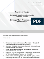 Lineamientos para La Prevención de Atención de La Violencia Sexual