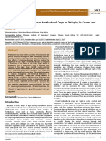 Review of Postharvest Loss of Horticultural Crops in Ethiopia Its Causes and Mitigation Strategies