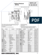 Parallel Helical Reducer RF97A: Sew-Eurodrive, Inc