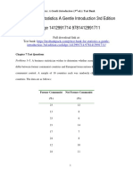 Statistics A Gentle Introduction 3rd Edition Coolidge Test Bank Download