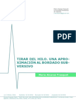 Tirar Del Hilo. Una Aproximación Al Bordado Subversivo