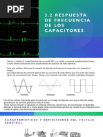 3.2 Respuesta de Frecuencia de Los Capacitores