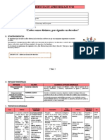 1° Grado - Experiencia de Aprendizaje N°03