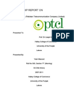 Report On PTCL