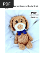 Bonito Amigurumi Cachorro Receita Gratis PDF