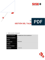 5463 - Ciclo V - Gestión de Talento Humano