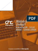 Modulo III Der Unidad I Remuneración - Sueldo Mínimo - Semana Corrida