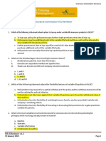 STD Insurance Commission VUL REVIEWER Answer Key 1.2