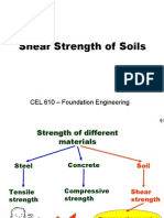 Shear Strength of Soil