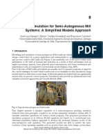 Advanced Simulation For Semi-Autogenous Mill Systems: A Simplified Models Approach