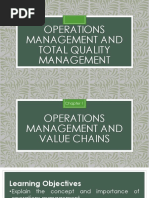 1 Om and Value Chains