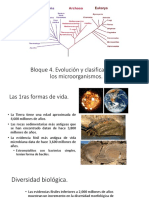 Evolución de Los Microorganismos