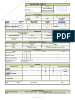 Solicitud de Empleo PDF Editable Verde