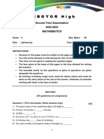 Gr-6 t2 Mathematics SQP Ay2022-23