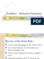 Unit 12 Redox Reactions Notes