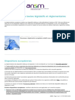 Dmdiv Principaux Textes Legislatifs Et Reglementaires