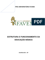 Apostila Estrutura e Funcionamento Da Educação Básica