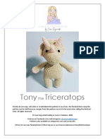 Tony The Triceratops