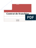 Cours Contrat de Franchise