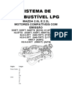 Combustivel Mazda 2.0 e 2.2 - 2012