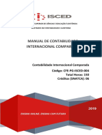 Manual de Contabilidade Internacional Comparada