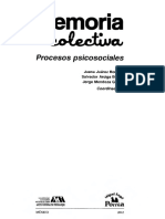 11 - Juárez Romero, Arciga Bernal - Mendoza García - Noción y Elementos de La Memoria Colectiva